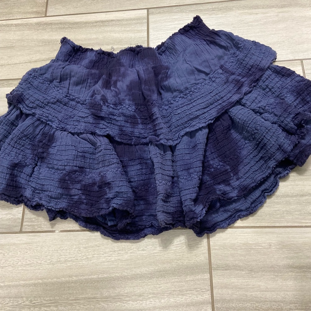 Aerie Rock n Ruffle Skirt